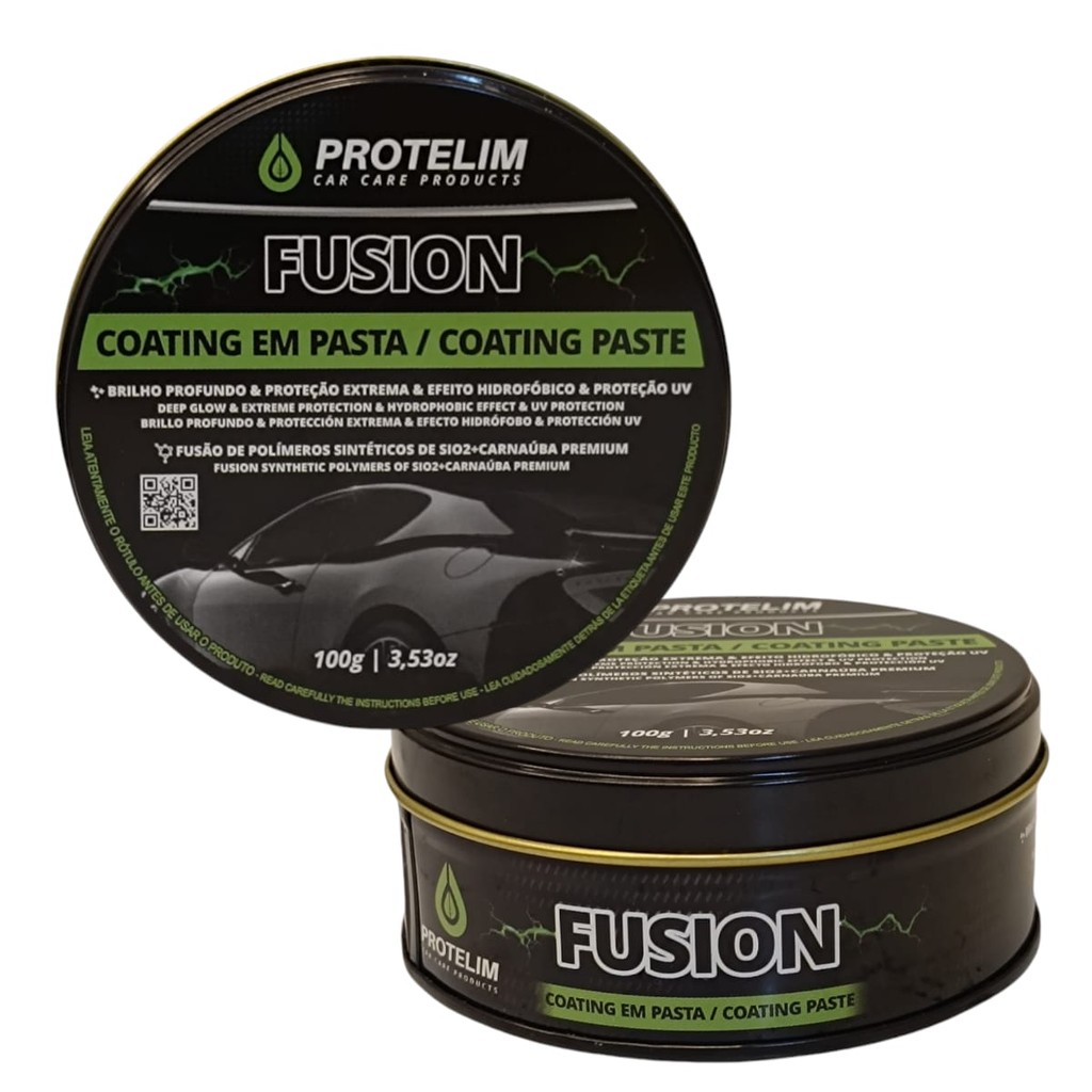 Coating Cerâmico Em Pasta Fusion Coat 100g Protelim em Oferta na Shopee
