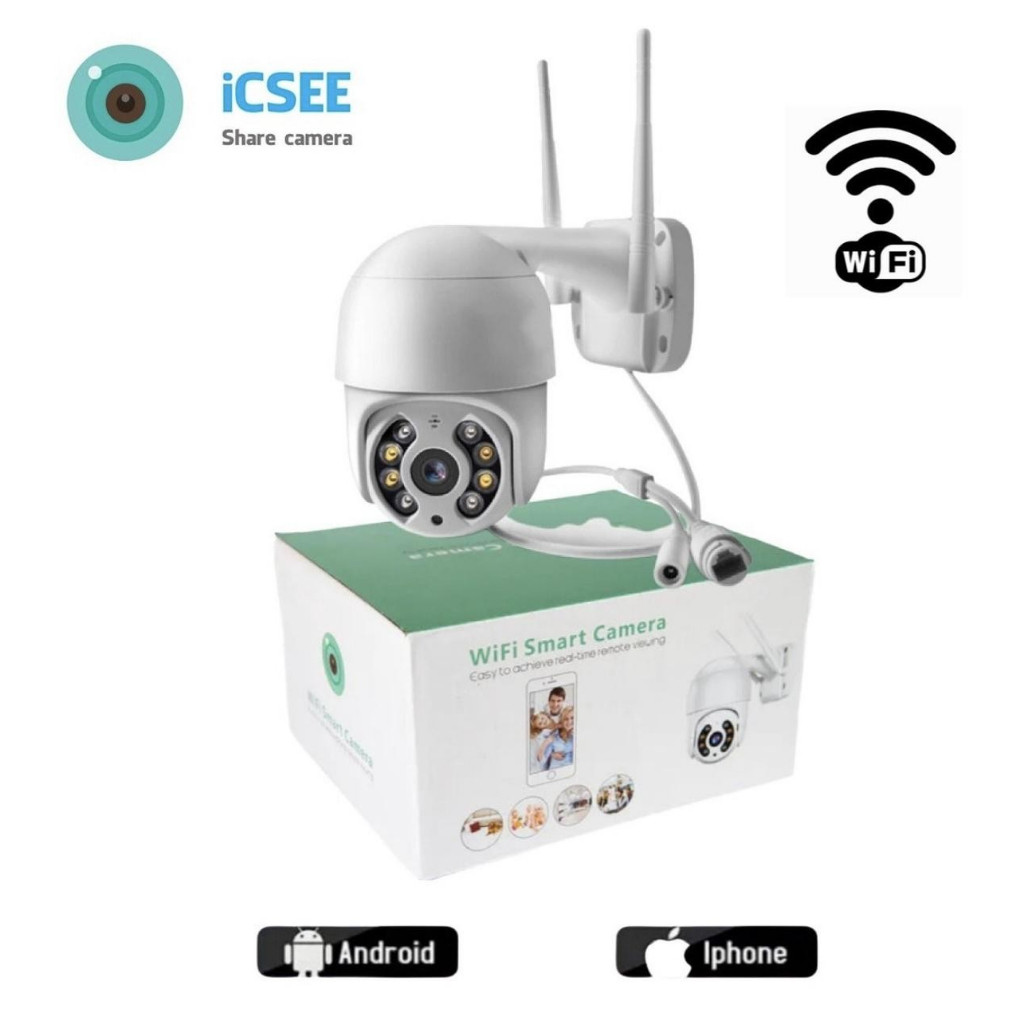 Camera De Segurança Smart Wifi Icsee Full Hd  - A8 APP ICESS