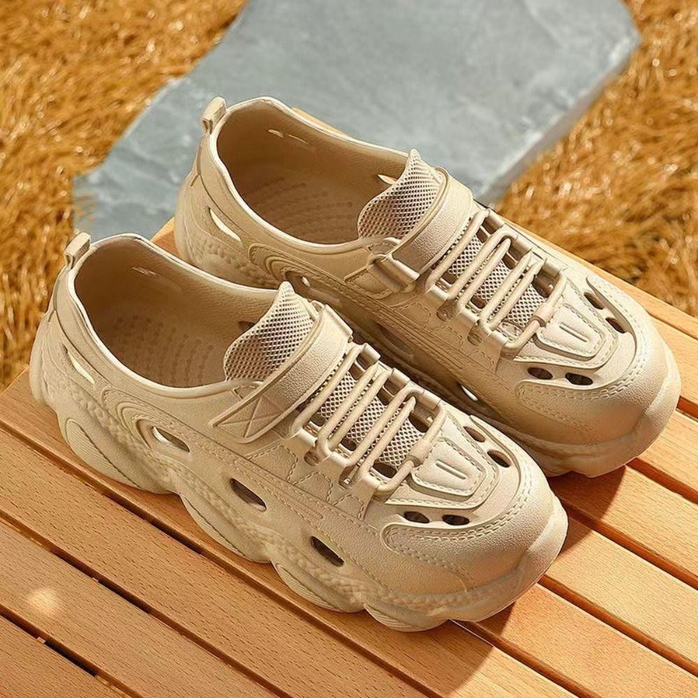 Detalhes do Sandálias Ocas AMWOO , Sapatos De Praia Retrô EVA , Masculinas Leves Casuais Antiderrapantes Fahsion Verão