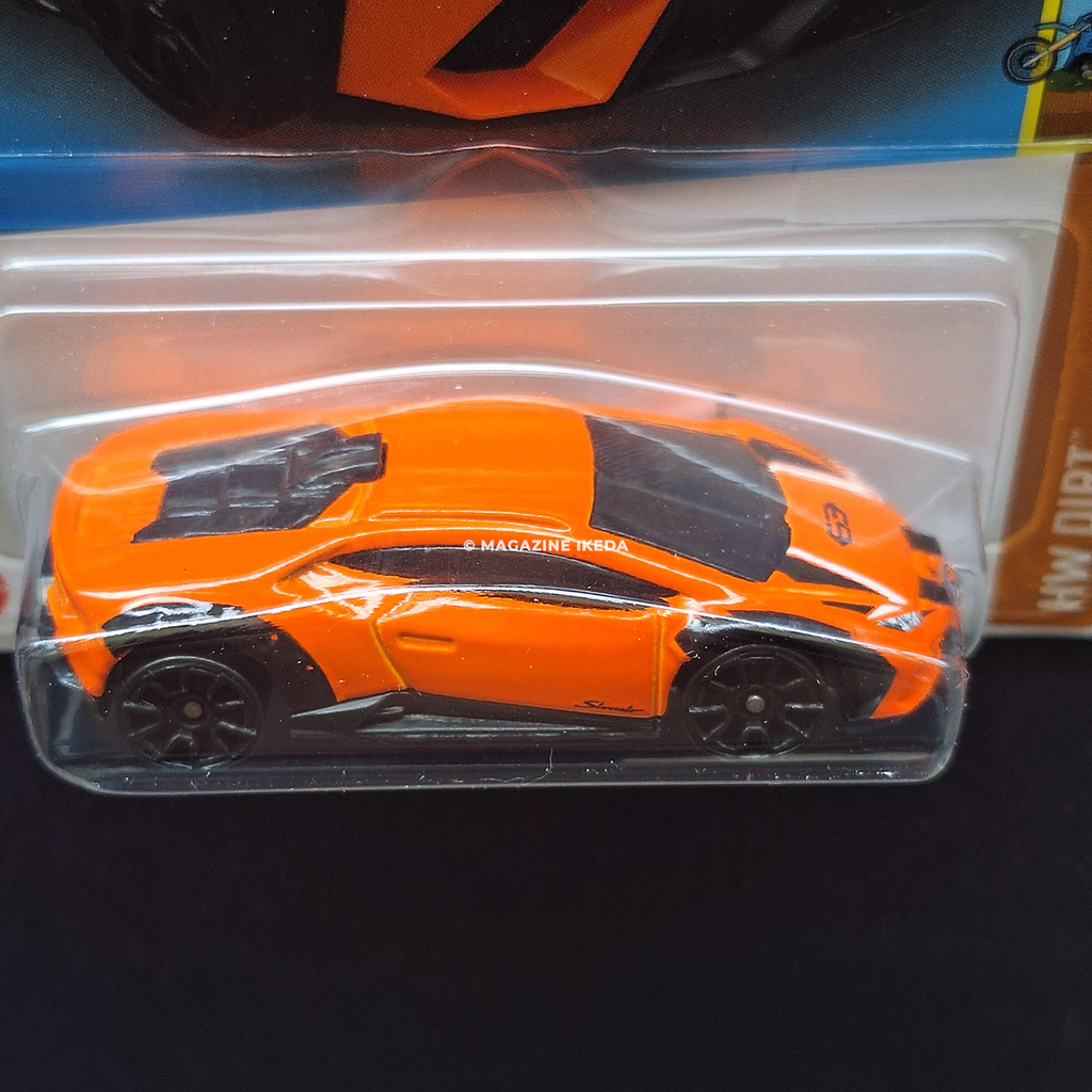 Carro Hot Wheels LAMBORGHINI HURACÁN STERRATO HRY87 Laranja HW DIRT