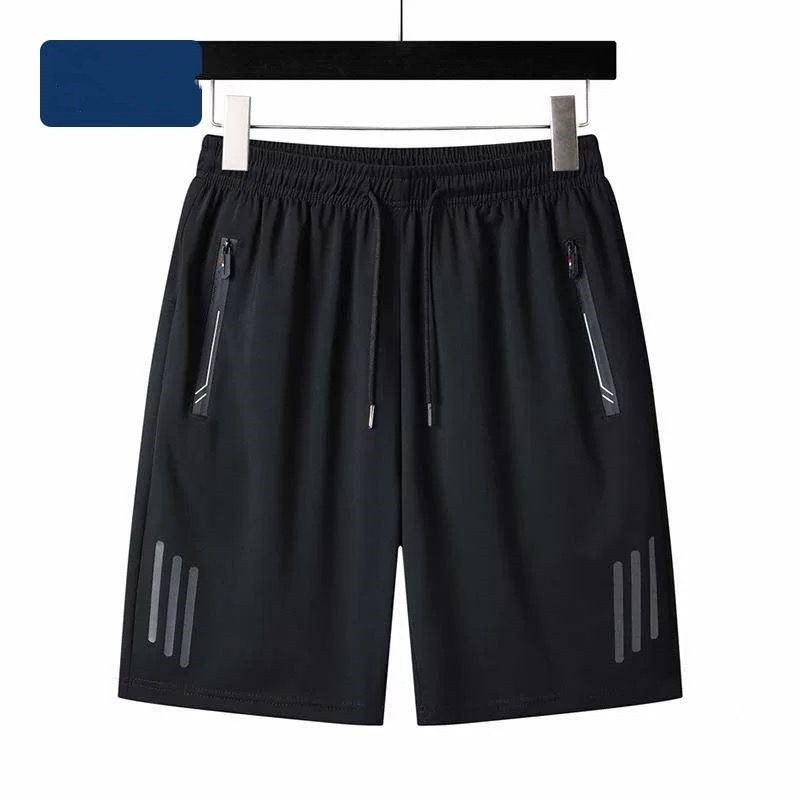 Bermuda tactel com elastano  masculina academia bolso com ziper shorts com ziper em Oferta na Shopee