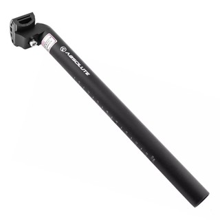 Canote Selim Absolute Alumínio Preto 27,2 X 350 Com Carrinho em Oferta na Shopee