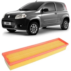 Filtro Ar Fiat Uno Vivace 1.0 2011 A 2016 Tecfil