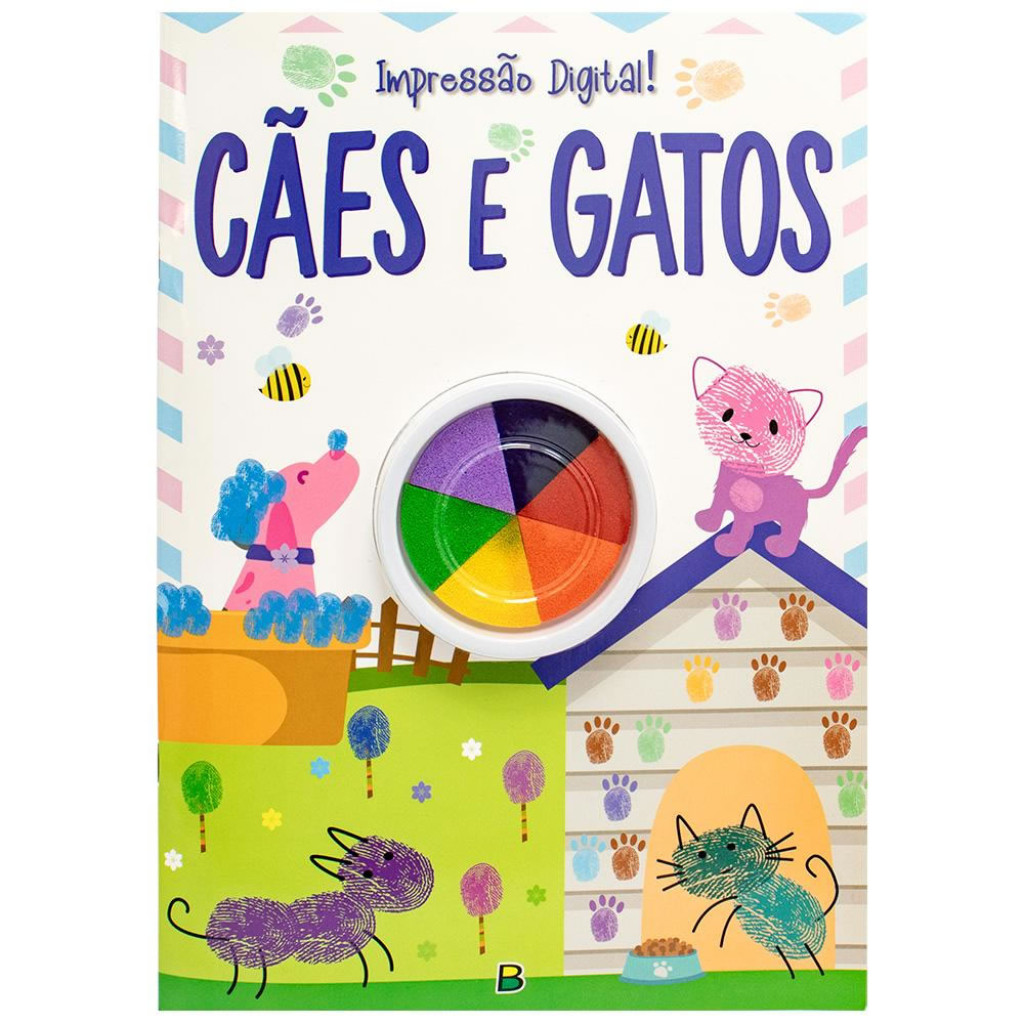 IMPRESSÃO DIGITAL! CÃES E GATOS em Oferta na Shopee