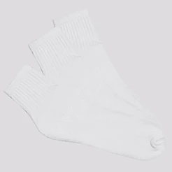 Kit Meia Selene 3 Pares Cano Curto Branca