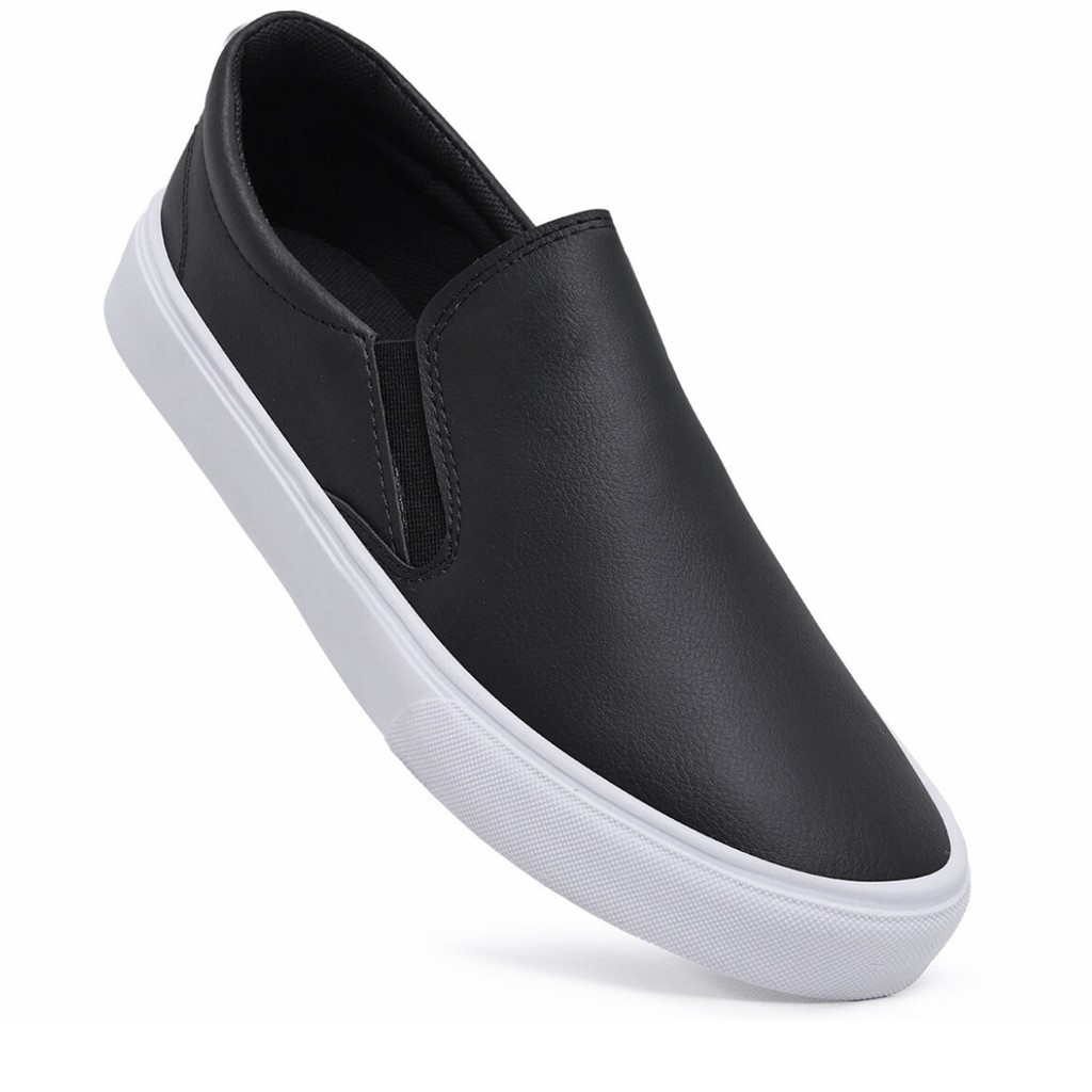 Tênis Slip On Iate Casual Sapatênis Sem Cadarço Casual Calce Fácil Moda Leve Confortável Promocao Envio Imediato