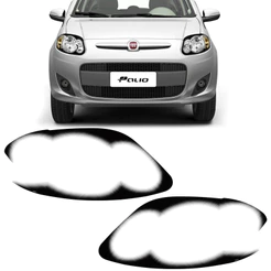 Adesivo Mascara Negra Fiat Palio G6 Aplique Farol Dianteiro