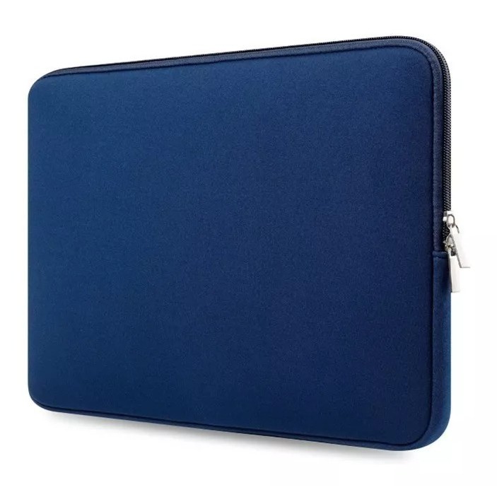 Capa Para Notebook Ultrabook 15,6" Protetora Com Ziper Azul