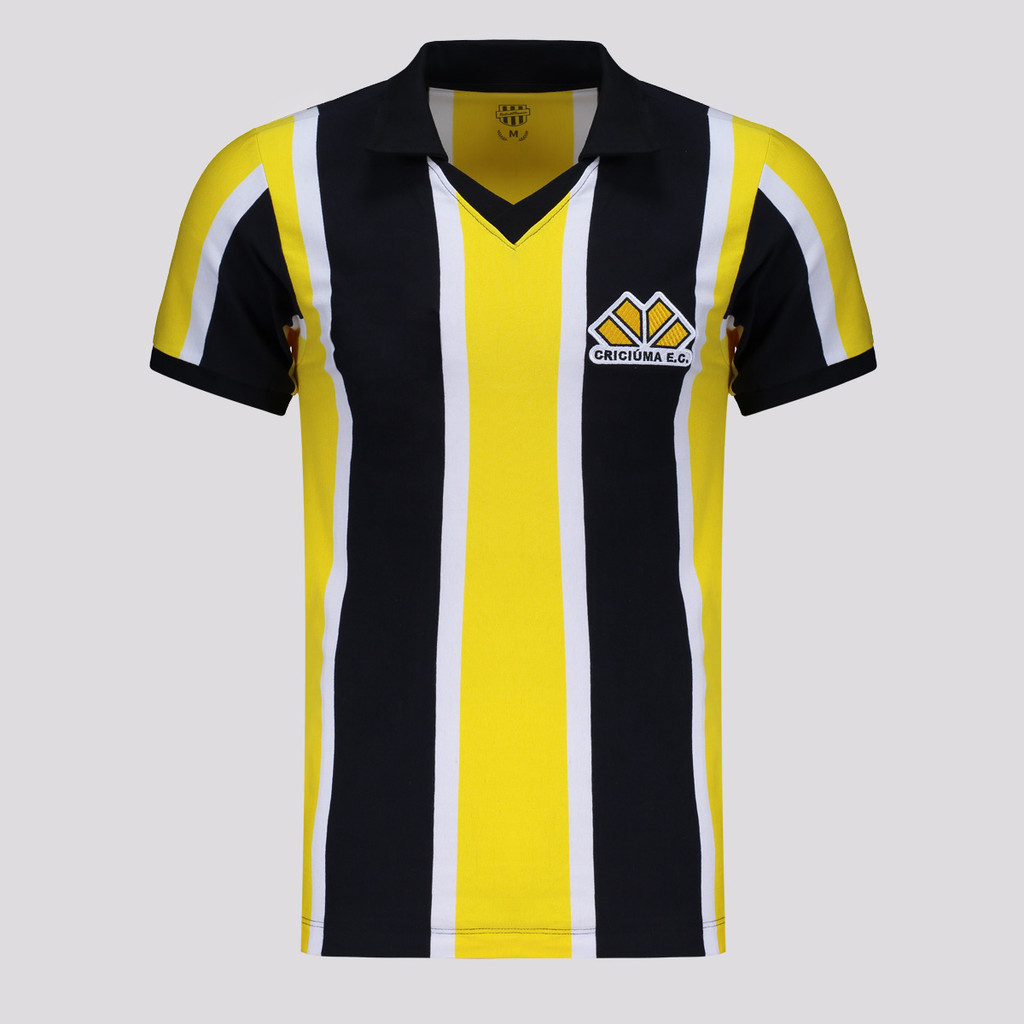 Camisa Criciúma Retrô 1988 Listrada