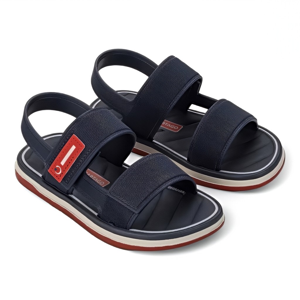 Sandalia Infantil Cartago Malaga Sport Conforto Masculina Original