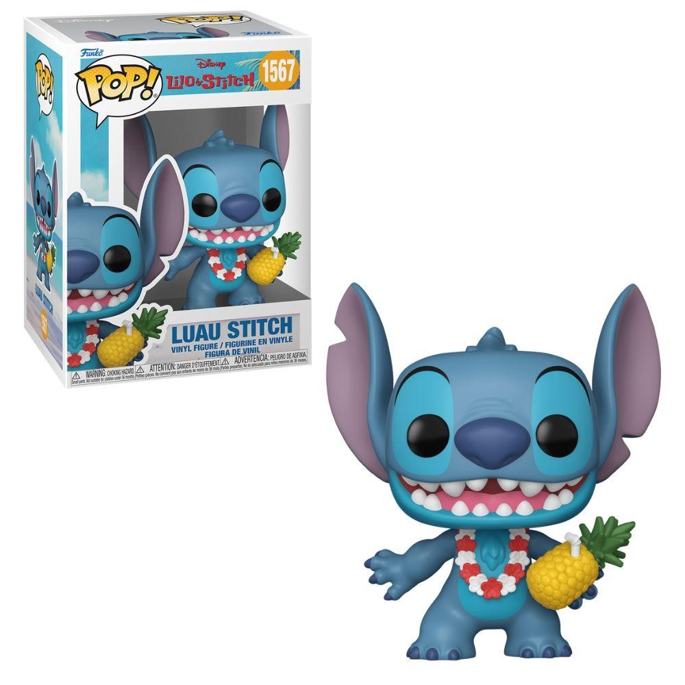 Boneco Funko Pop! Disney Lilo & Stitch - Luau Stitch em Oferta na Shopee