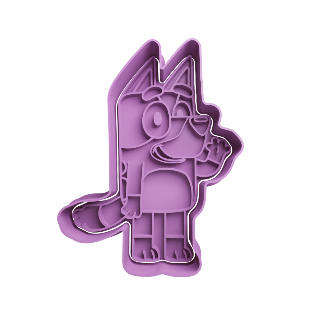 Cortador De Biscoito Chilli Heeler - Bluey