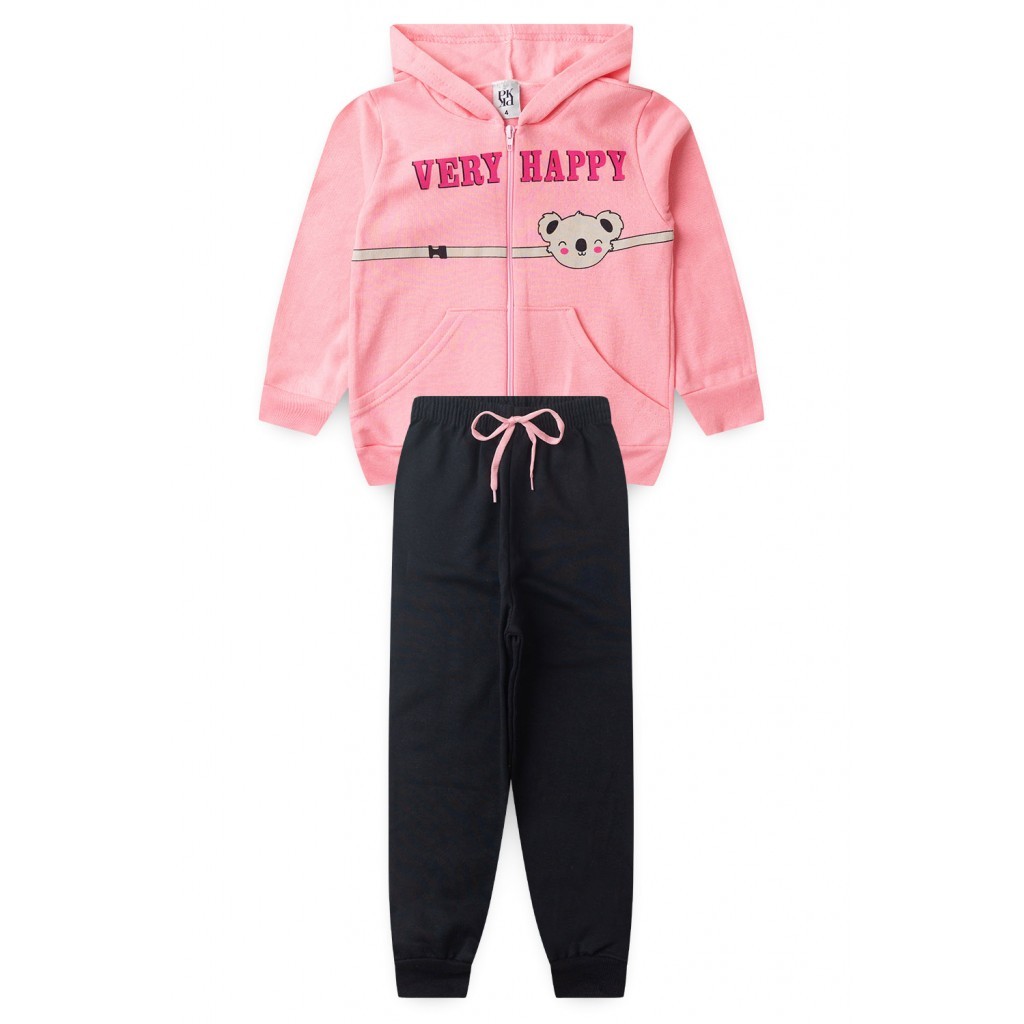 Conjunto Feminino Infantil Coala em Oferta na Shopee