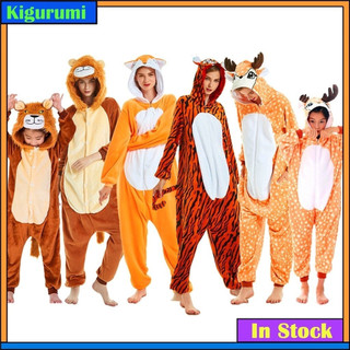 2024 inverno feminino masculino unissex adulto dos desenhos animados Animal pijamas unicórnio flanela pijamas macacão 6E