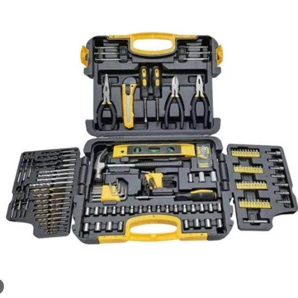 Kit de Ferramentas com Maleta 135 Peças Titanium Platina – Completo, Versátil e Resistente em Oferta na Shopee