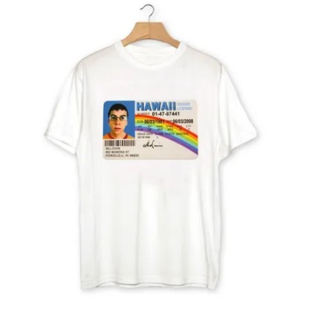 [Camiseta Premium em Algodão Puro]GXG Camiseta T Shirt Básica Algodão Unissex Mclovin Superbad Moda Style