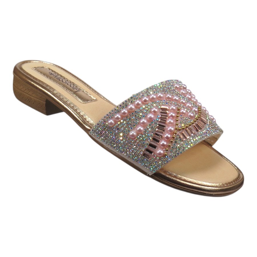 Tamanco Feminino Mississipi MA641 Com Brilhos