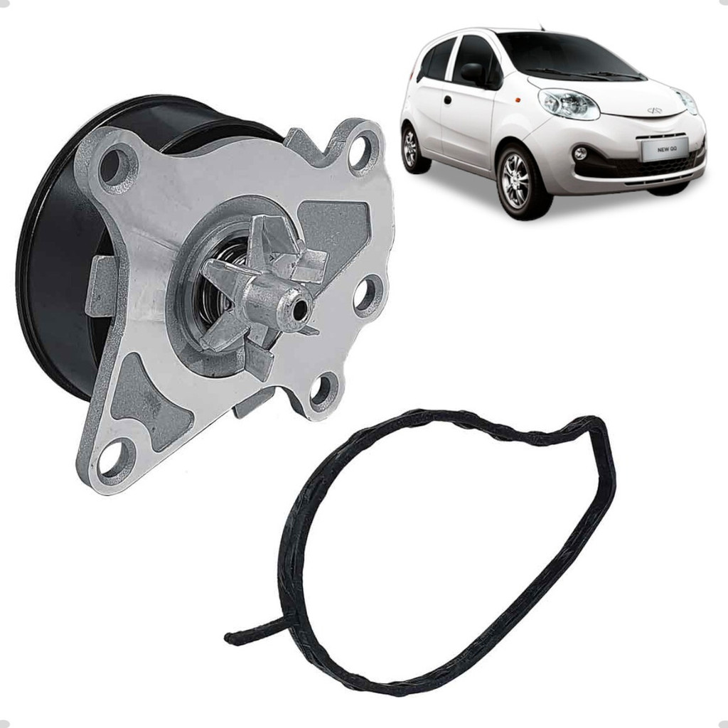 Bomba De Agua Chery New Qq 1.0 12v 3 Cilindros em Oferta na Shopee