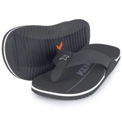 Chinelo Kenner Nk6 Pro Masculino - Preto e Branco
