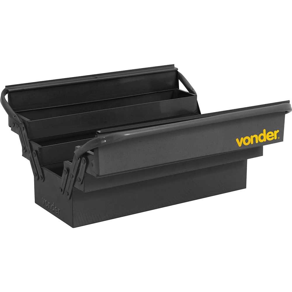 Caixa Metálica Sanfonada 5 Gavetas 50x19x20cm Vonder em Oferta na Shopee