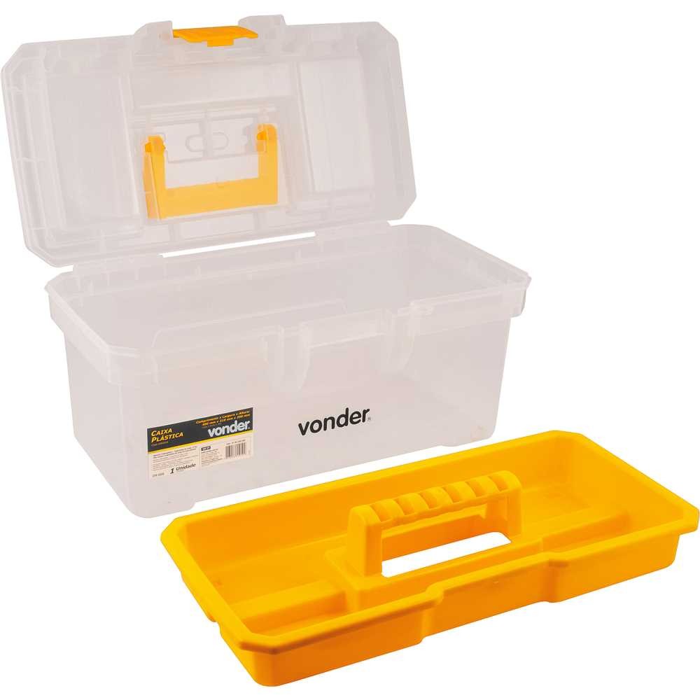 Caixa Plástica Ferramentas Bandeja Cpv 0330 Vonder em Oferta na Shopee