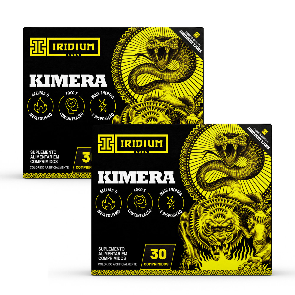 Kit 2x Kimera Thermo 30 Comprimidos - Iridium Labs em Oferta na Shopee