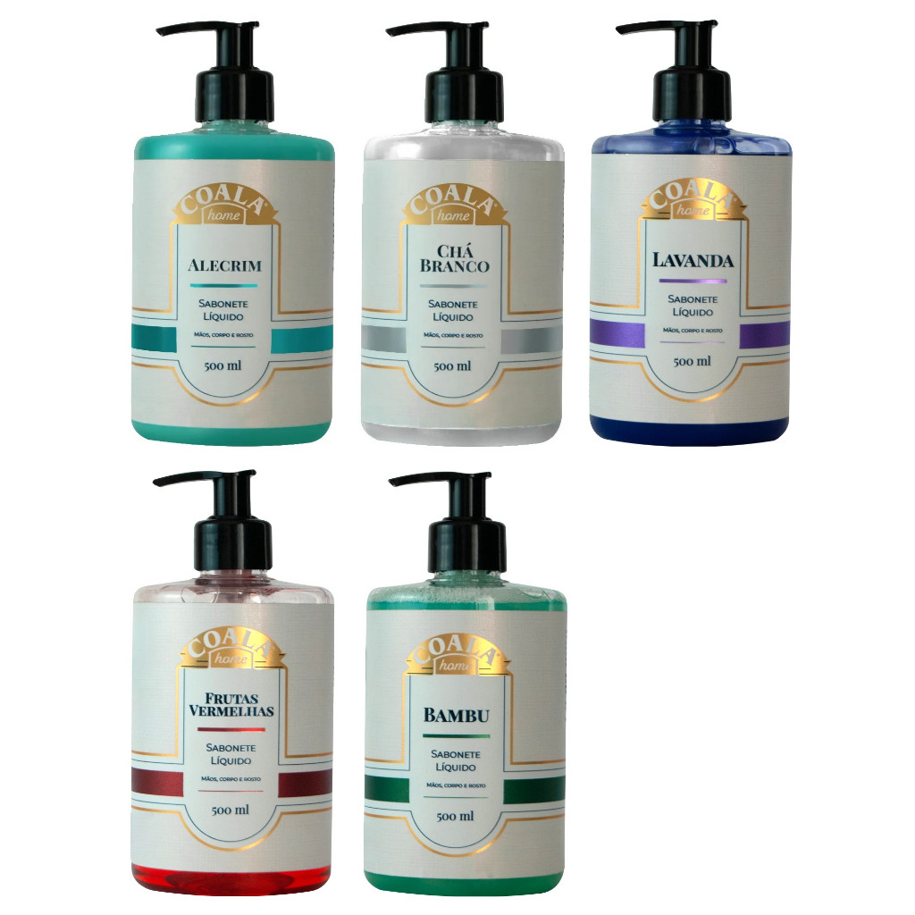 Coala Linha Home Sabonete Líquido 500ml - TODAS AS FRAGRÂNCIA em Oferta na Shopee