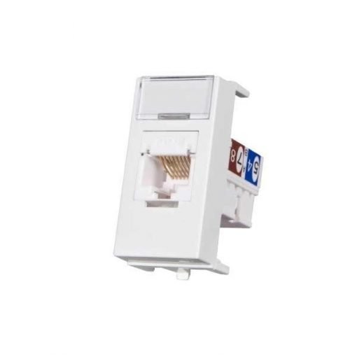 Modulo Tomada Informática - RJ-45  - CAT-5E  - Branca - INFINITI