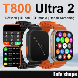 Smartwatch T800 Ultra 2 Series 9 Ultra Calculadora Cardíaca Monitoramento Da Frequência + ...