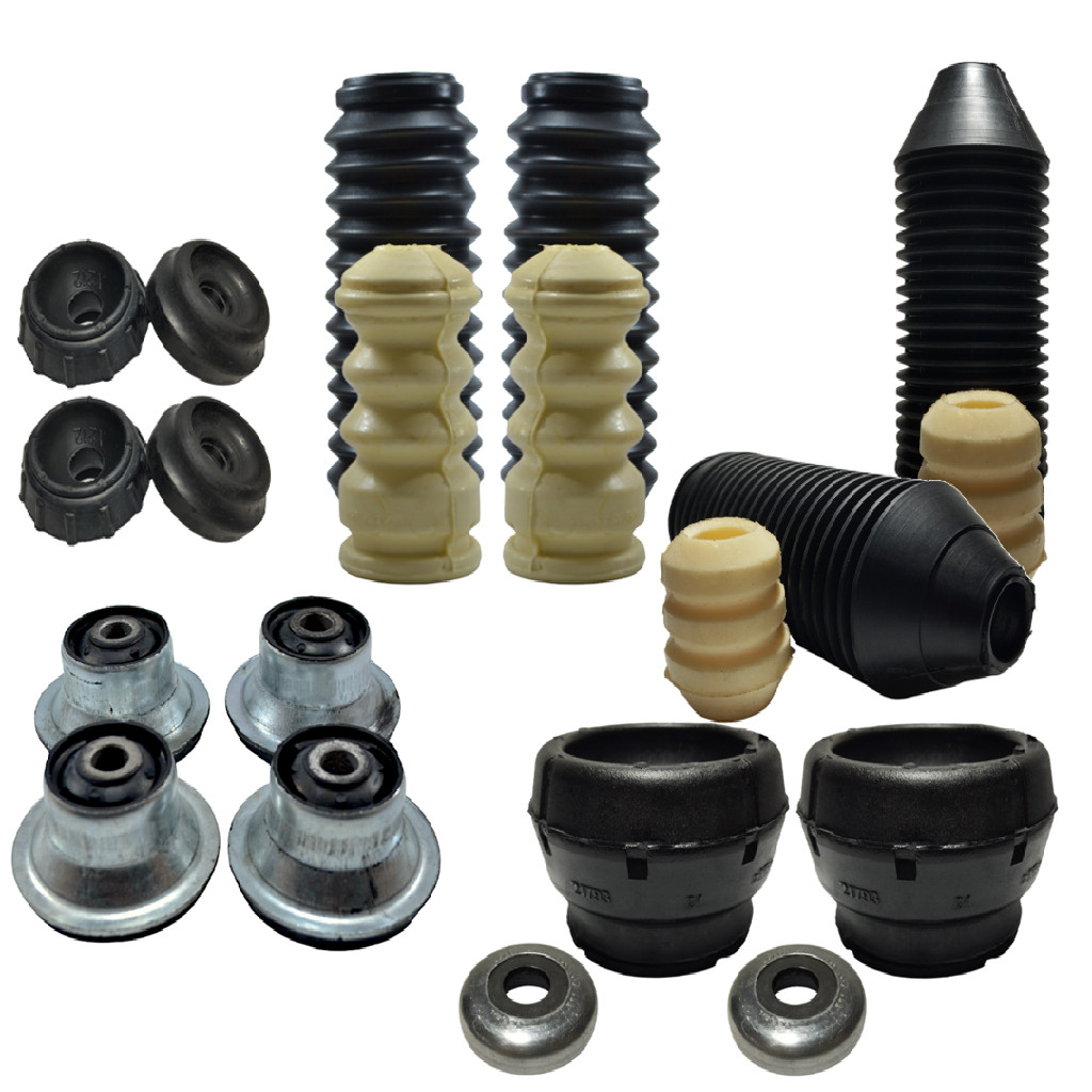 Kit Coxim Amortecedor Dianteiro Bucha Eixo Traseiro Gol G5 6