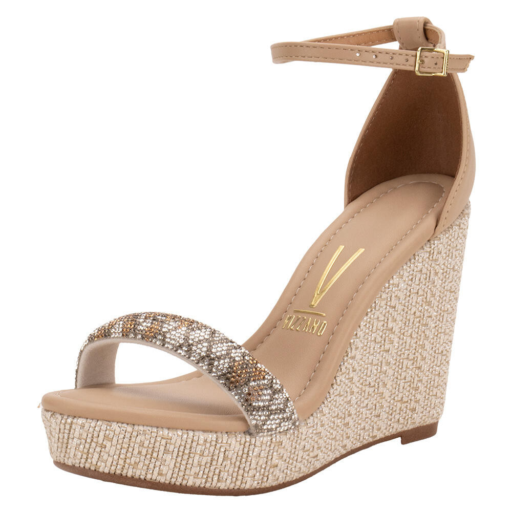 Sandália Feminina Anabela Vizzano 62832115 em Oferta na Shopee