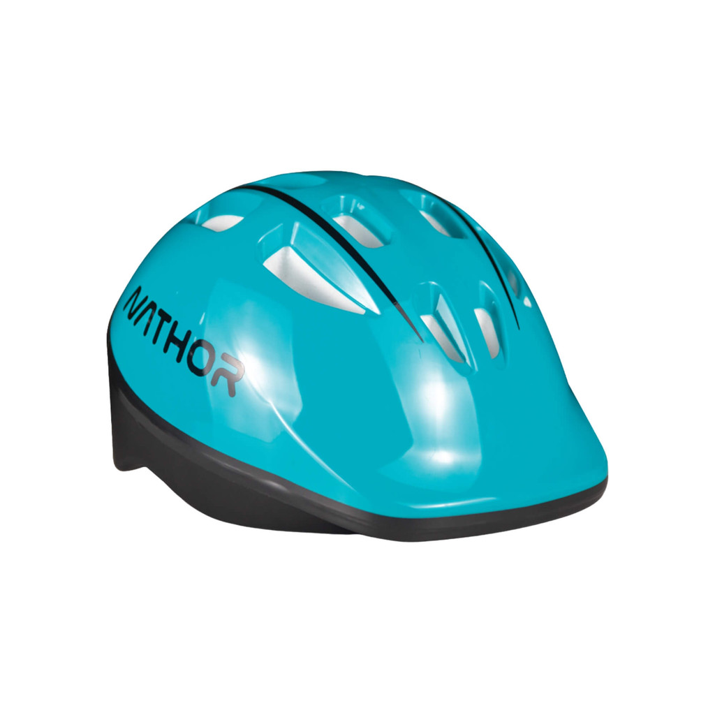 Capacete de Proteção Infantil Ajustável Azul Turquesa Nathor - 1008101600004597