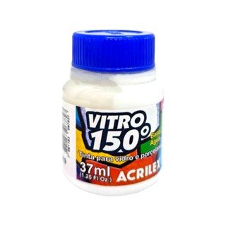 VITRO 150º TINTA PARA VIDRO E PORCELANA 37ML A BASE DE ÁGUA - ACRILEX em Oferta na Shopee
