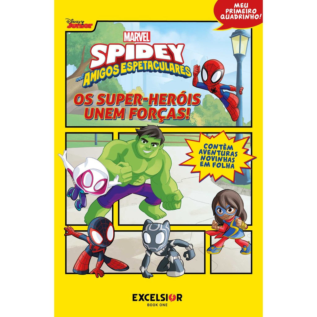 Spidey e seus amigos espetaculares – Os super-heróis reúnem forças! em Oferta na Shopee