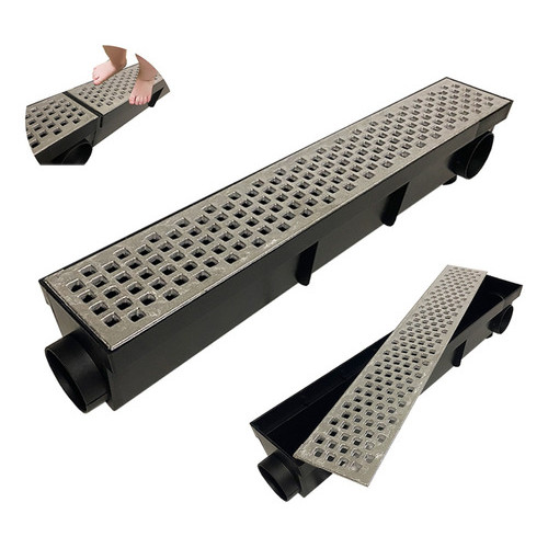 Ralo Linear 10x50 Alumínio + Coletor (1 Pç 50cm) 2024 em Oferta na Shopee