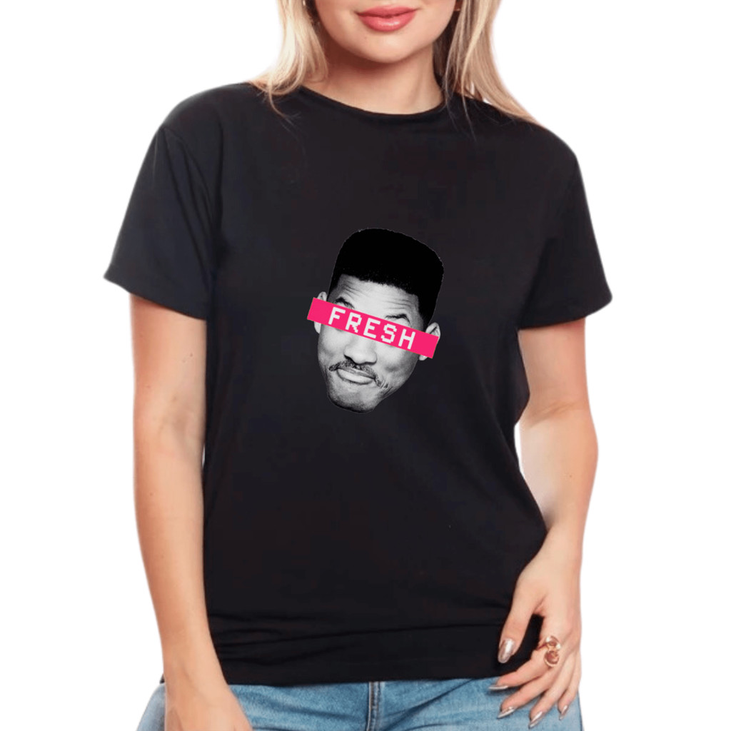 Camiseta  Will Smith Fresh - Estilo Tumblr / LANÇAMENTO EXCLUSIVO