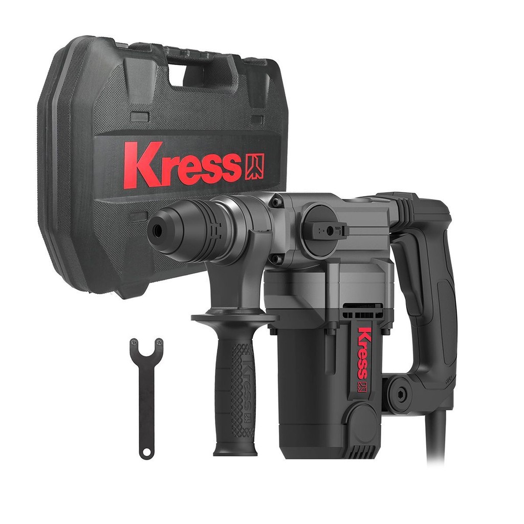 Martelete Perfurador Rompedor Elétrico 1100W 220V KUX15P Kress Com Maleta