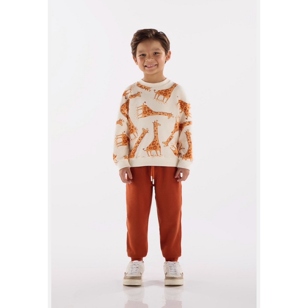 Conjunto Infantil Masculino com Blusão e Calça em Moletom Up Baby