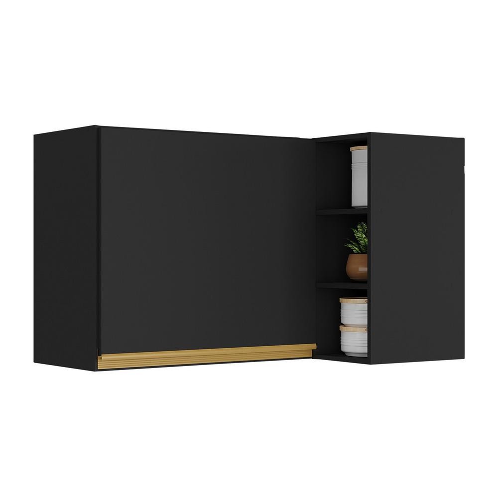 Armário de Cozinha Aéreo de Canto Veneza Multimóveis V3742 em Oferta na Shopee