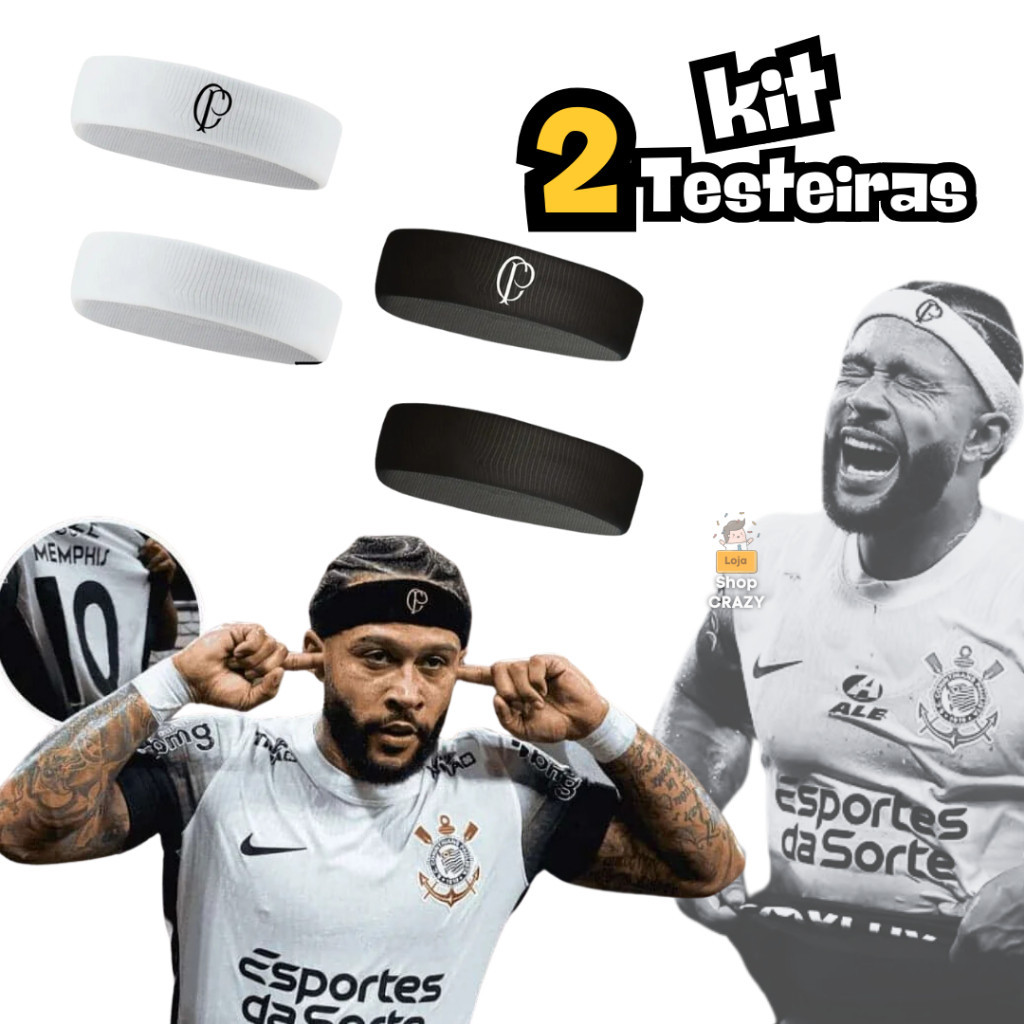 2 Faixas Memphis Depay – Nação Corinthiana | 2025 Vai ser Nosso! em Oferta na Shopee