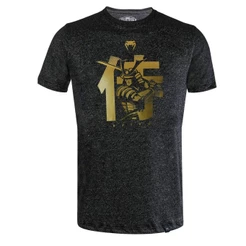 Camiseta Masculina Algodão Premium Venum Samurai Soul Cinza Escuro