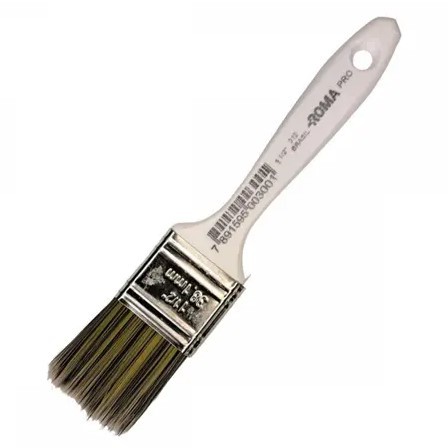 TRINCHA (PINCEL) 312 1.1/2 SINTETICA GRIS ROMA PROFISSIONAL