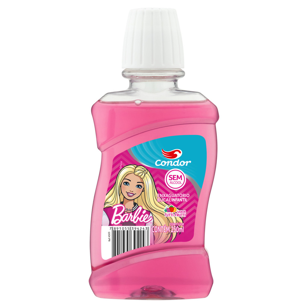Enxaguante Bucal Flúor Zero Álcool Tutti Frutti Frasco 250ml - Health