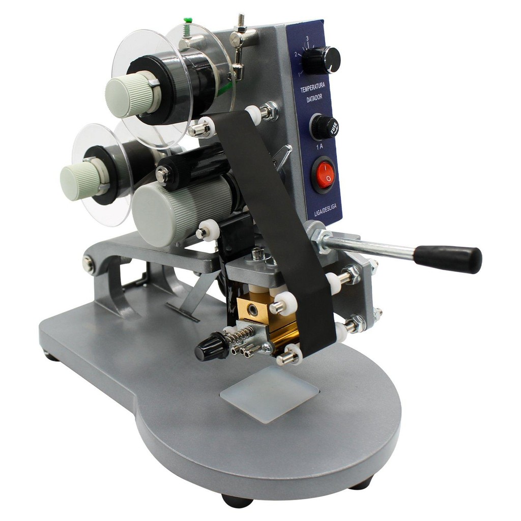 Datadora Industrial Manual para Tampas e Rótulo de Mesa - 220v - Computers & Accessories