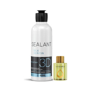 Borabella Selagem 3D Semidefinitiva 90ml + Óleo de Argan 7ml em Oferta na Shopee