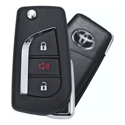 Capa Carcaça Chave Canivete Hilux 2014 2015 2016 2017 2018 2019