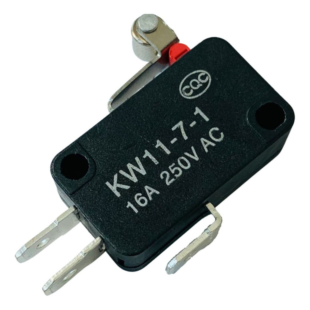 Kit 100 Chave Micro Switch Kw11-7-1 16a 250v Fim De Curso