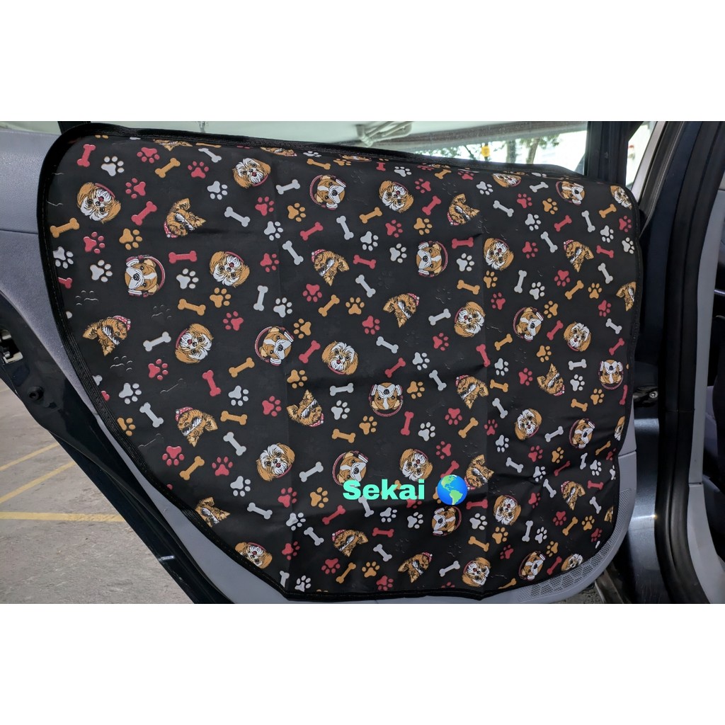 Capa Protetora Pet Impermeável Para Portas Carro Cães 2 Unidade ENVIO IMEDIATO