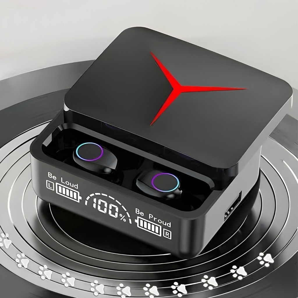 Fone De Ouvido Sem Fio Bluetooth 5.3 Hifi Stereo M90 Pro Gamer Esportivo Touch Case  anjgg em Oferta na Shopee