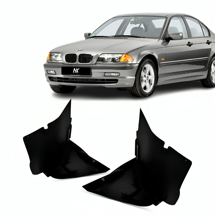 Par/Un Parabarro Dianteiro Bmw E46 1998 á 2005 Parte Menor Mold. Original em Oferta na Shopee